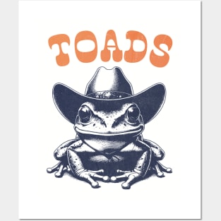 Toads Western Rodeo Toad Posters and Art